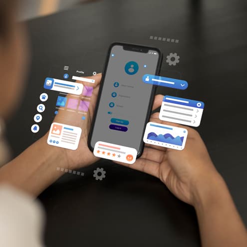 Mobile App Screens